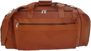Large Duffel Bag, Saddle, One Size