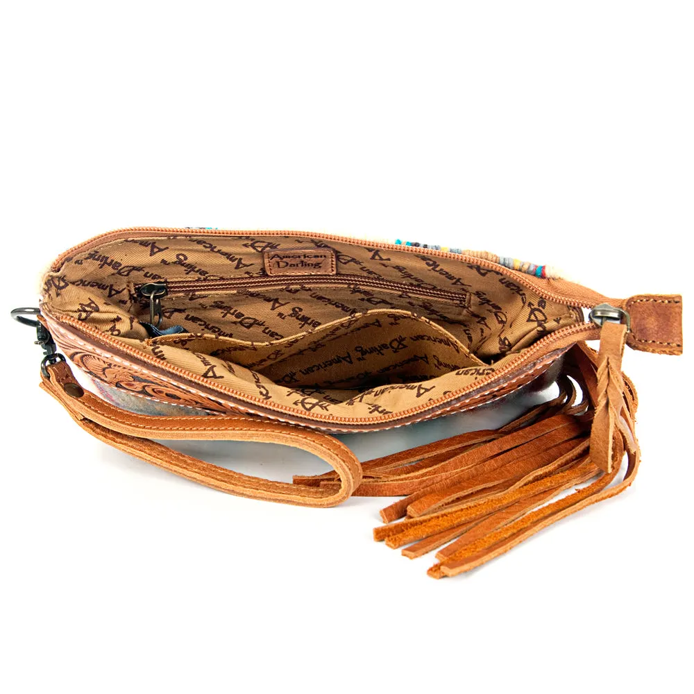 LC-ADBG344 Wristlet Genuine Western Leather Women Bag Betsy