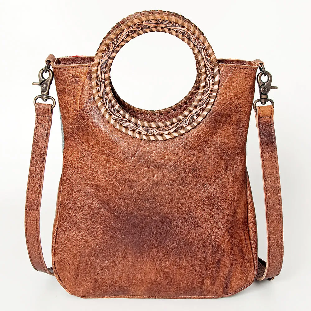 LC-ADBG827 Crossbody Genuine Western Leather Women Bag Belle