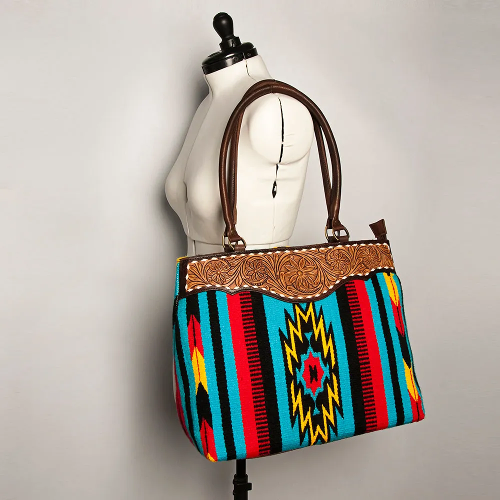 LC-ADBGA151A Tote Genuine Western Leather Women Bag