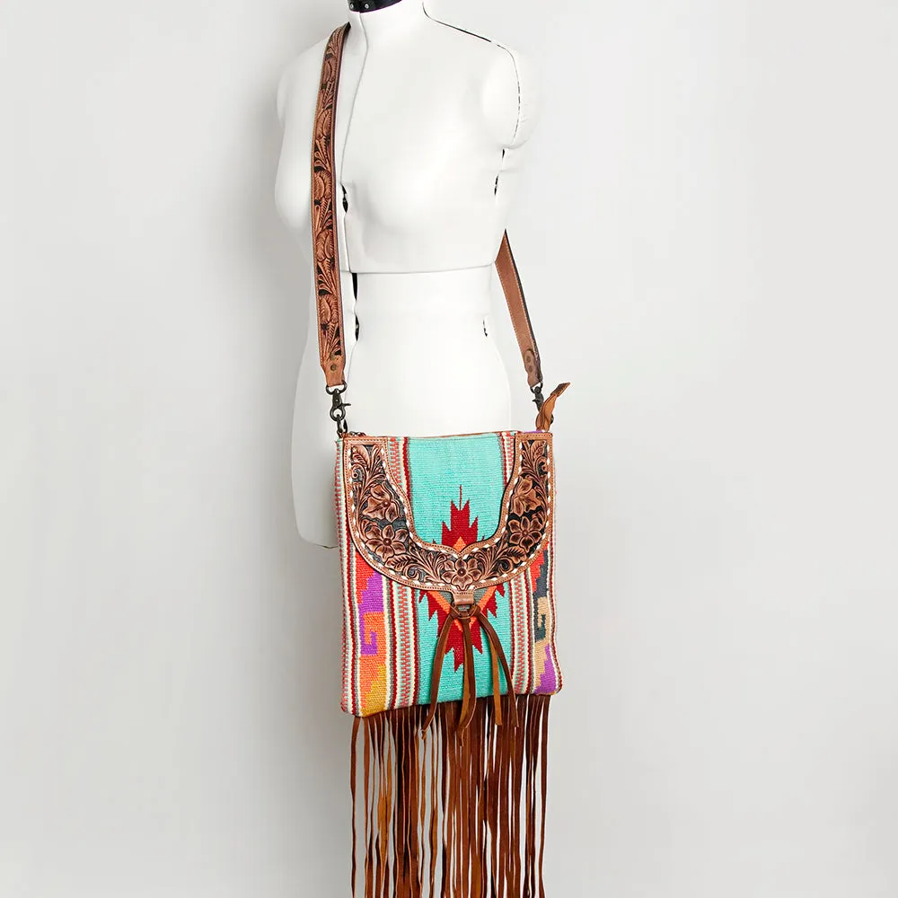 LC-ADBGZ125E  Crossbody Genuine Western Leather Women Bag