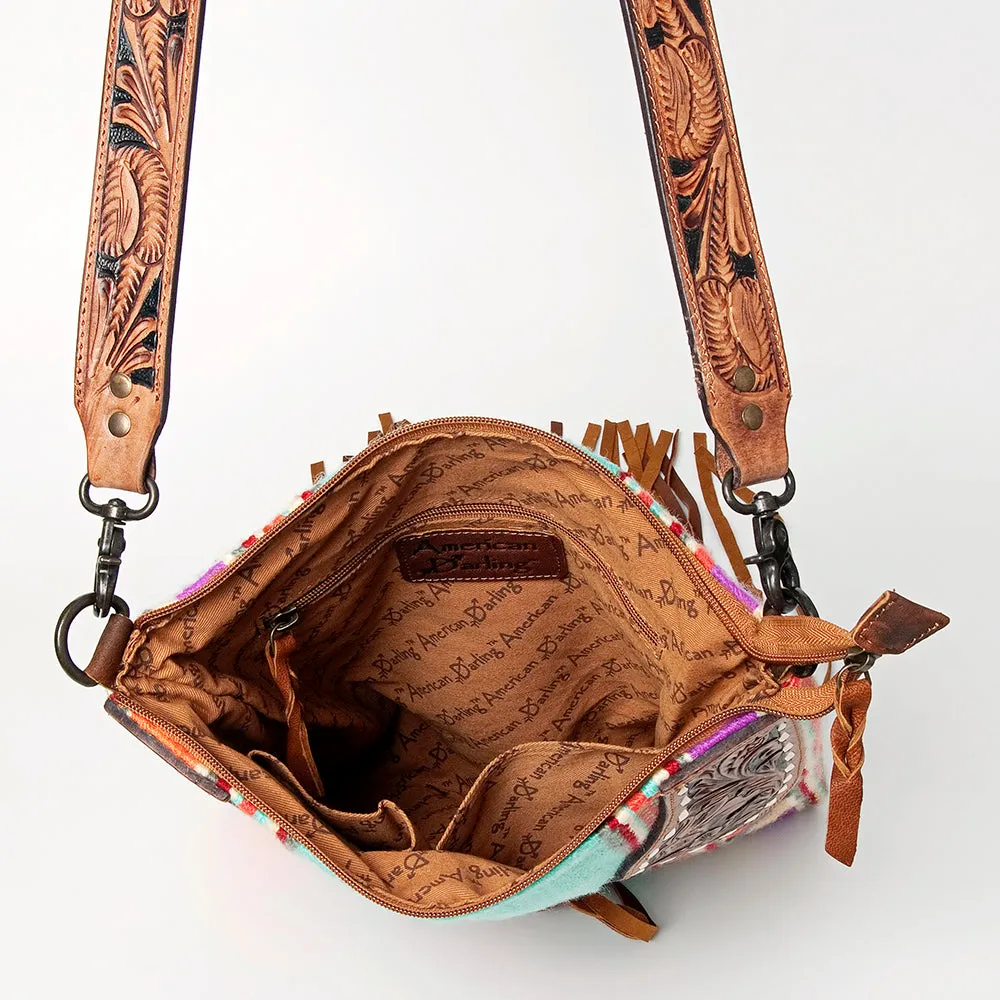 LC-ADBGZ125E  Crossbody Genuine Western Leather Women Bag