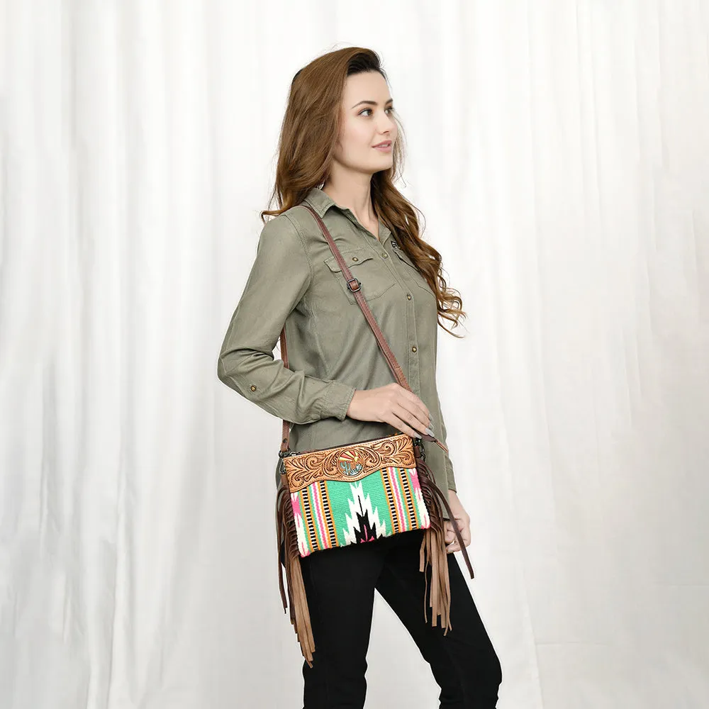 LC-ADBGZ183 Crossbody Genuine Western Leather Women Bag