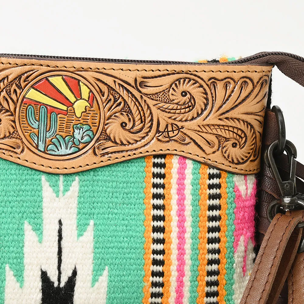 LC-ADBGZ183 Crossbody Genuine Western Leather Women Bag
