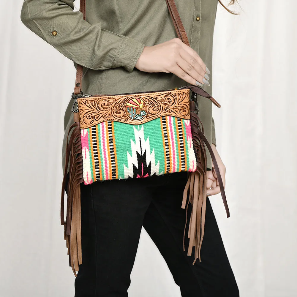 LC-ADBGZ183 Crossbody Genuine Western Leather Women Bag