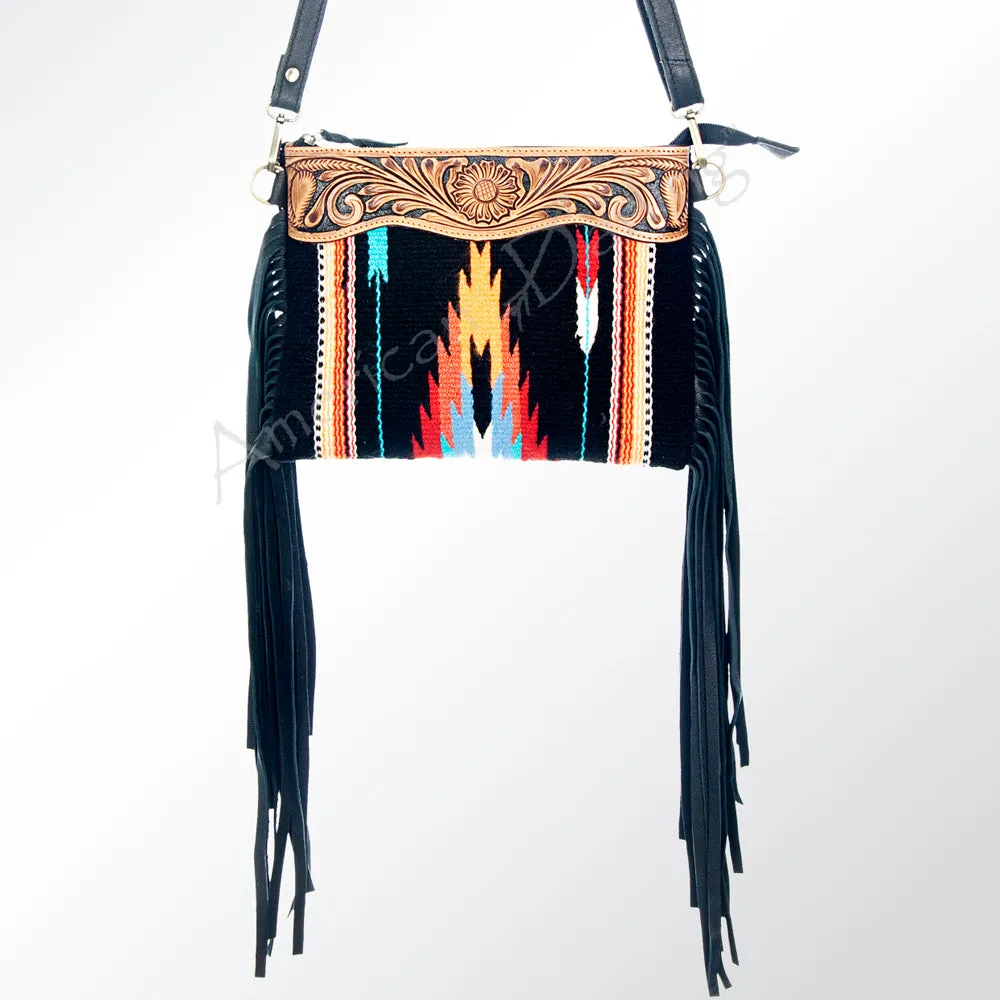 LC-ADBGZ184 Crossbody Genuine Western Leather Women Bag Becca