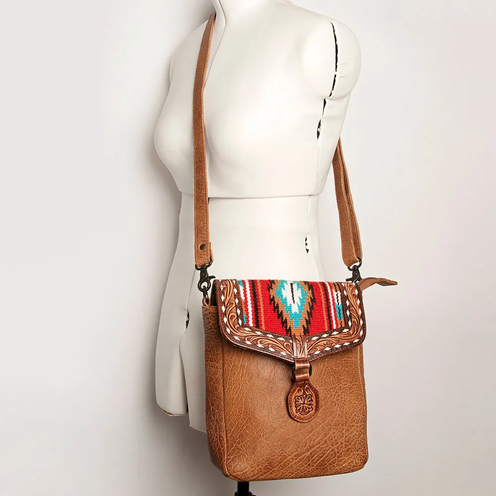 LC-ADBGZ594 Crossbody Genuine Western Leather Women Bag Becca