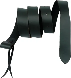 Leather Latigo Cinch Strap for Western Saddle Cinch tie with Holes Girth