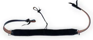 Leather Western Horse Saddle Girth Back Cinch Strap Western Horse Saddle Bucking Strap Rear Girth Flank Cinch Smooth Leather Size Length: 40 Buckle to Buckle & Width: 2.75 with 2 Buckles, LG22