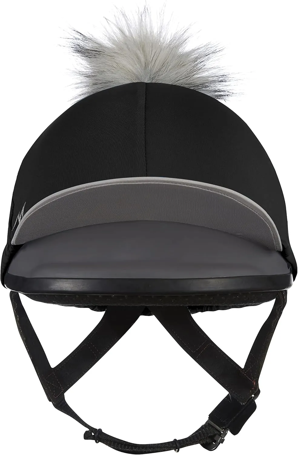 LeMieux Pom Pom Horse Riding Hat Silk with 4 Way Stretch Fabric Coordinates with Base Layers & Saddle Pads - Equestrian Headgear