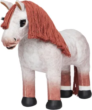 LeMieux Toy Pony Poppy - Strawberry Roan Pony - Includes Navy Branded Rug with Handle - Suitable for Ages 3 