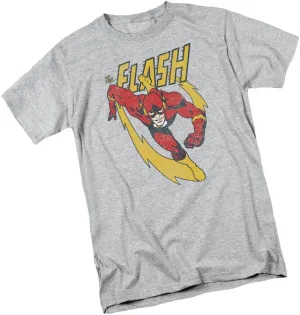 Lightning Trail -- The Flash -- Justice League Adult T-Shirt