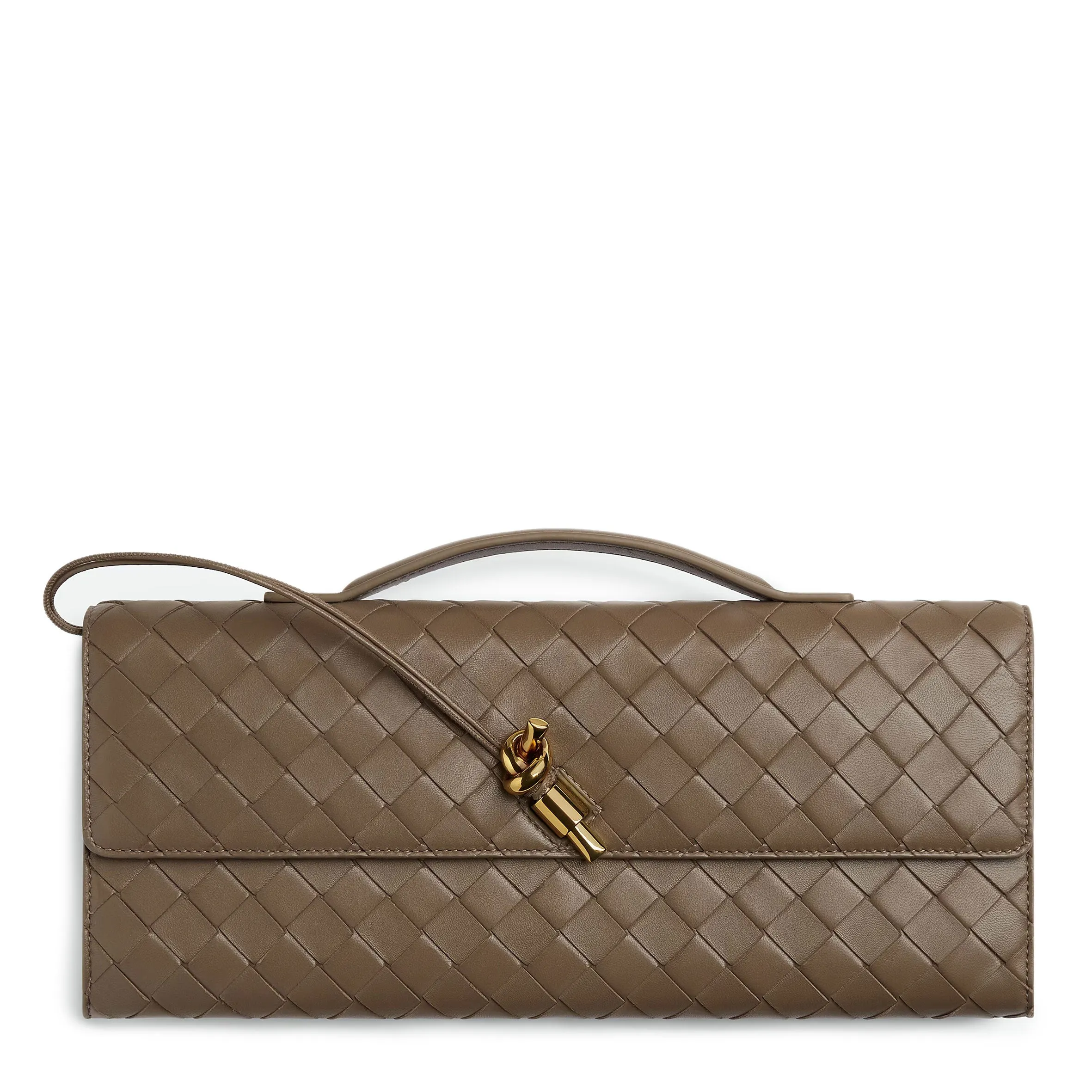 Long Clutch Andiamo Top Handle, Pinecone