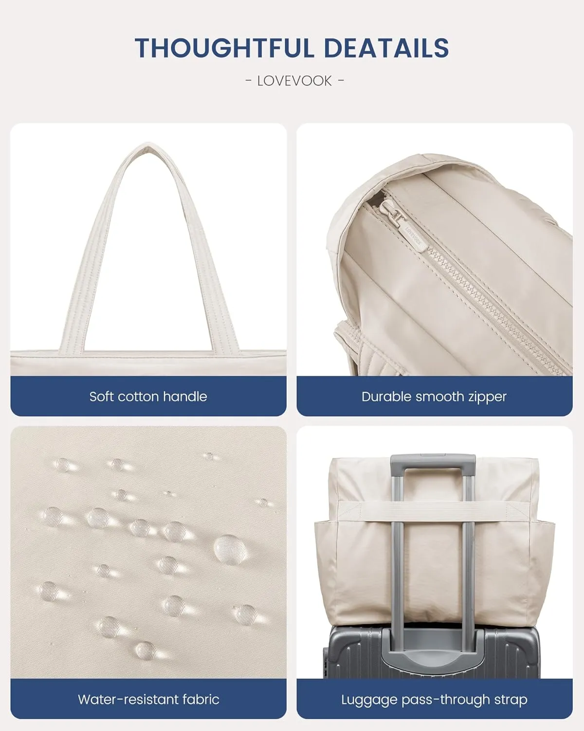 LOVEVOOK laptop Tote Bag For Women