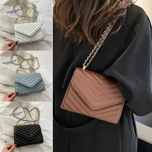 Luxury Embossed Retro Style Fashion Leather Shoulder Crossbody Saddle Handbag for Women's Messenger Bags