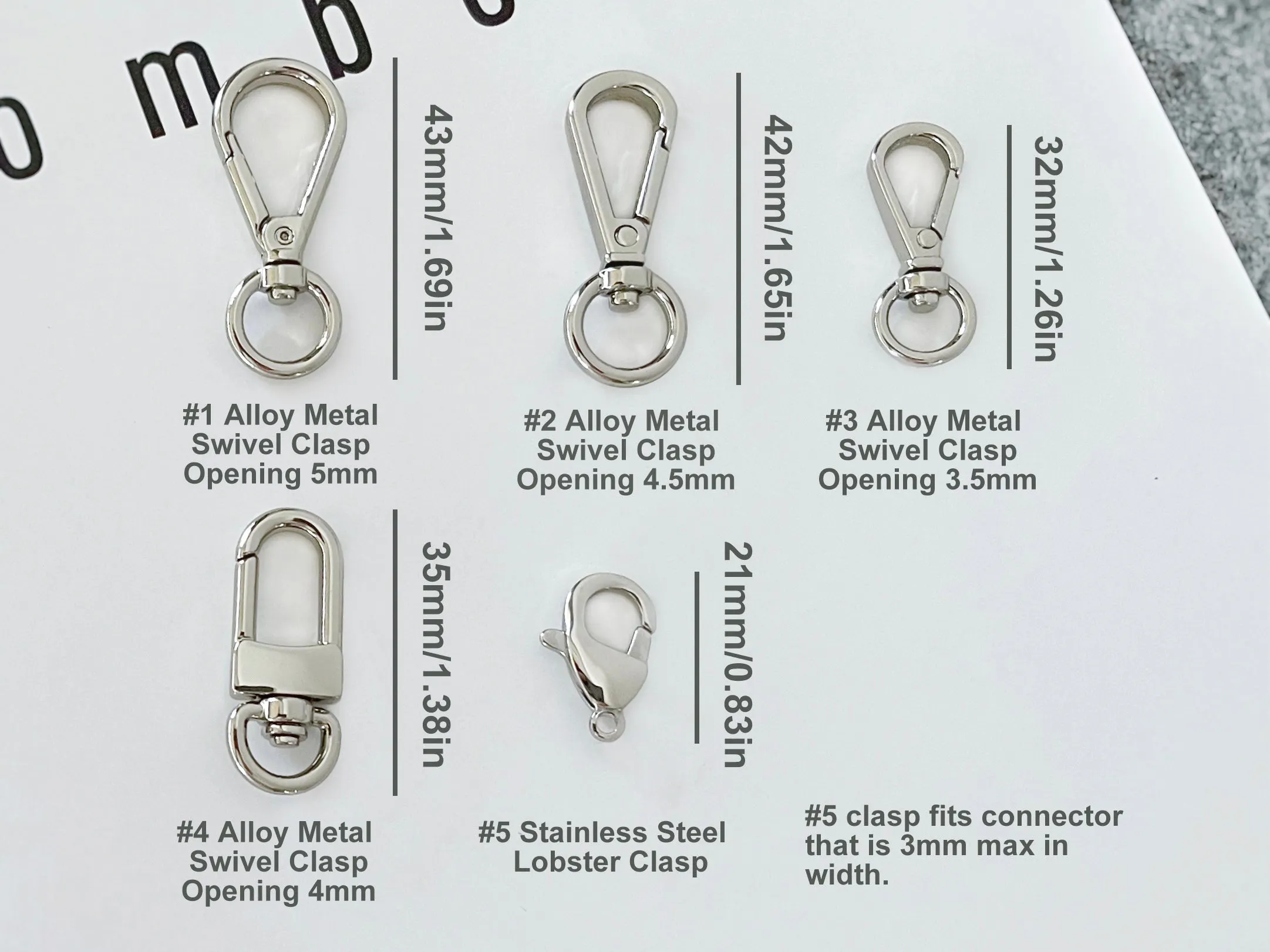 Luxury Replacement Purse Chain - Polished Stainless Steel Chain for Kelly
