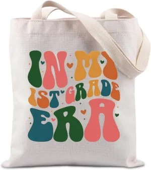 Lywjyb Birdgot In My First Second Third Fourth Fifth Grade Era Tote Bag Back to School Gift Teacher Gift
