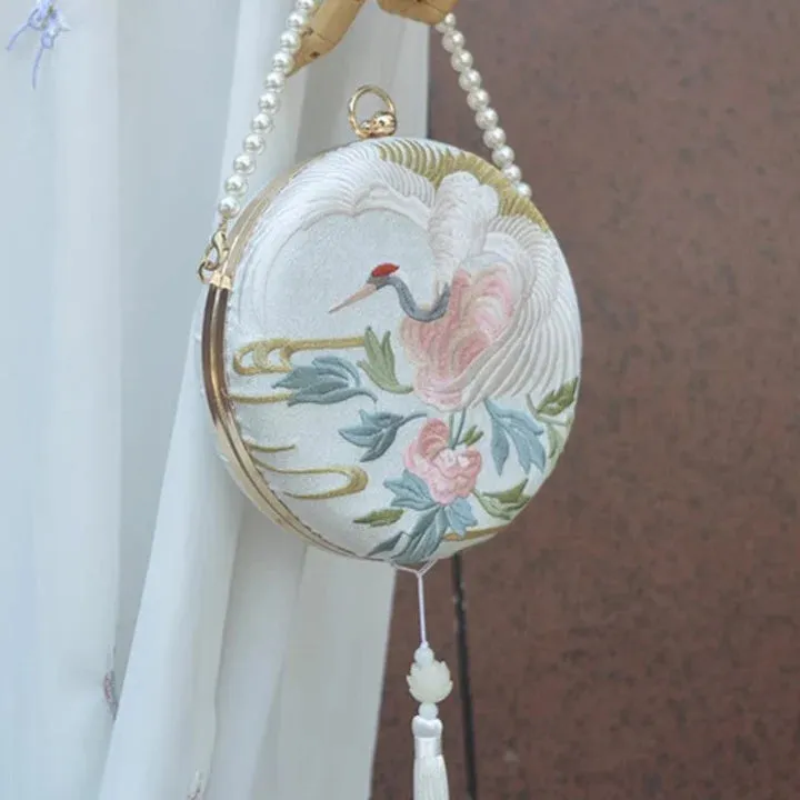 Magical Crane Crossbody Bag