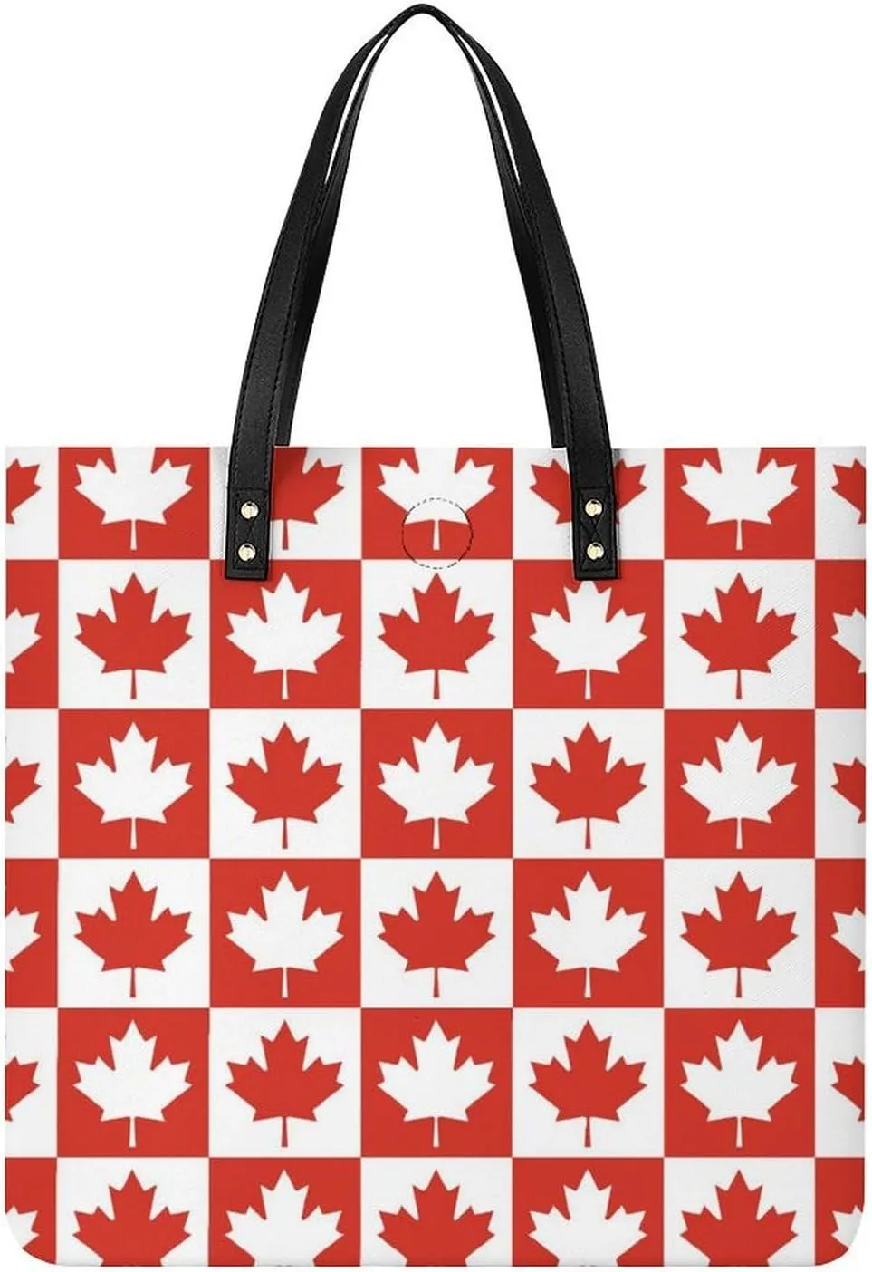 Maple Leaf Canada CA Flag Novelty Tote Bags for Women Funny Handbags Top Handle Purses Crossbody Shoulder Bag Fashion