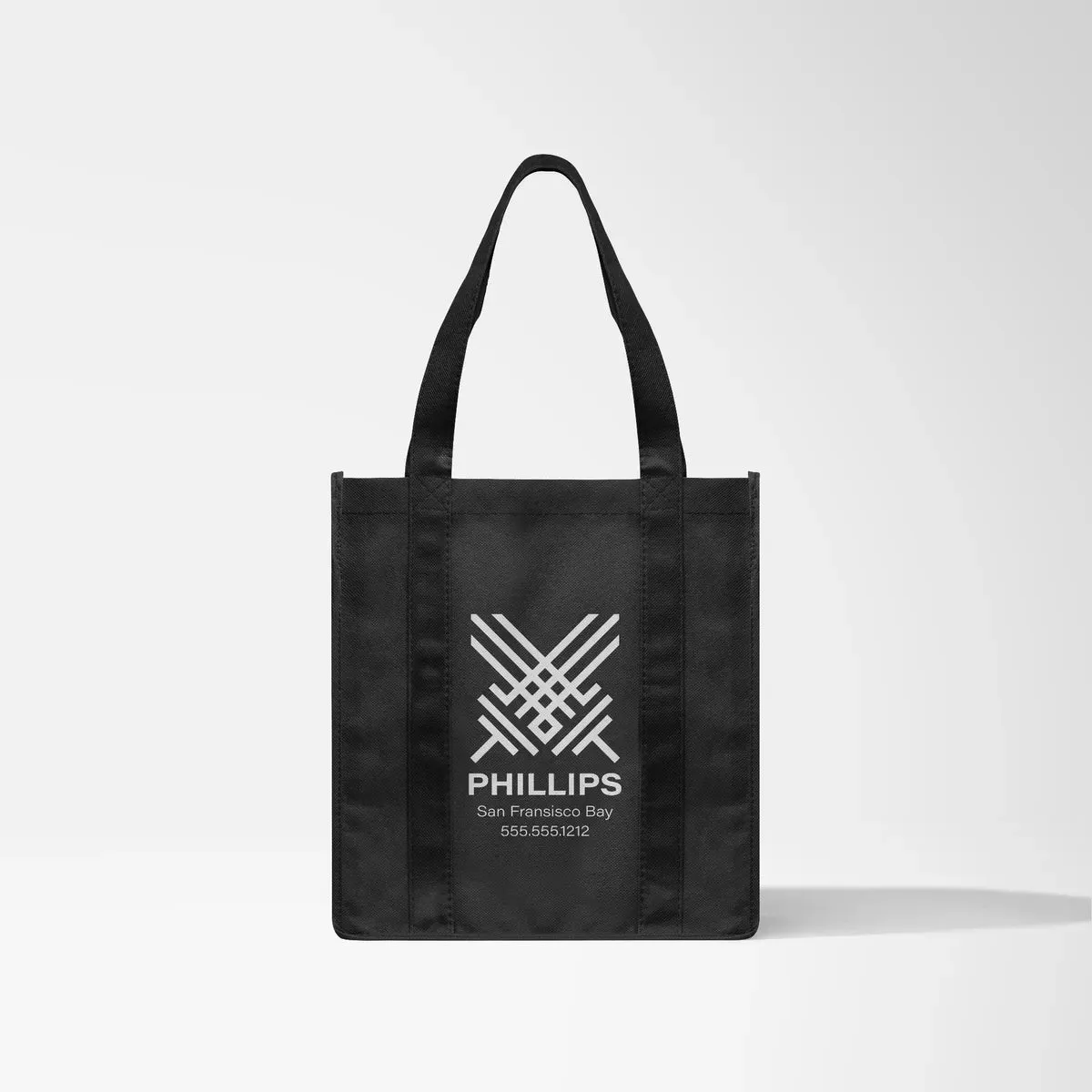 Medium Lila Shopping Tote