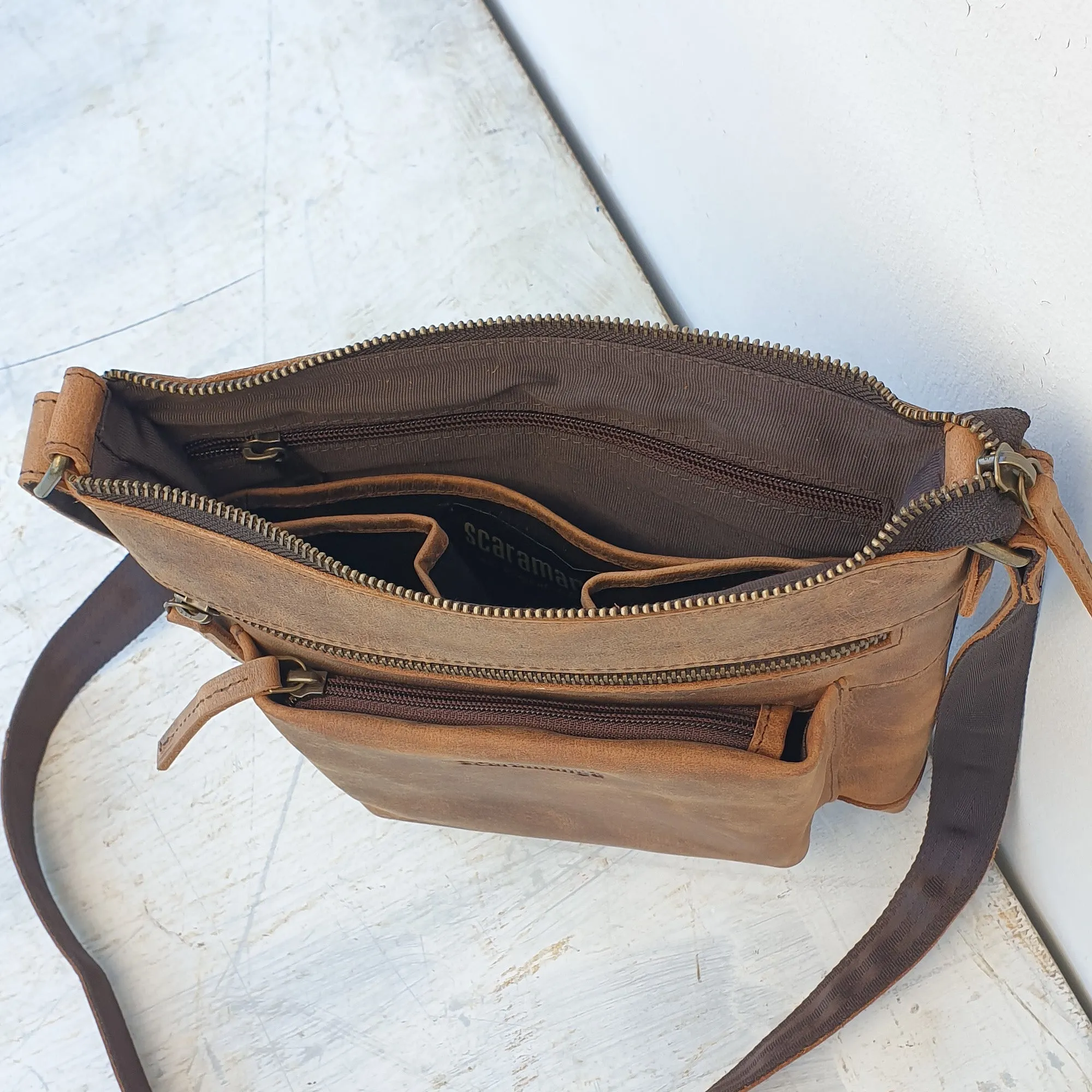 Men's Leather Shoulder Bag
