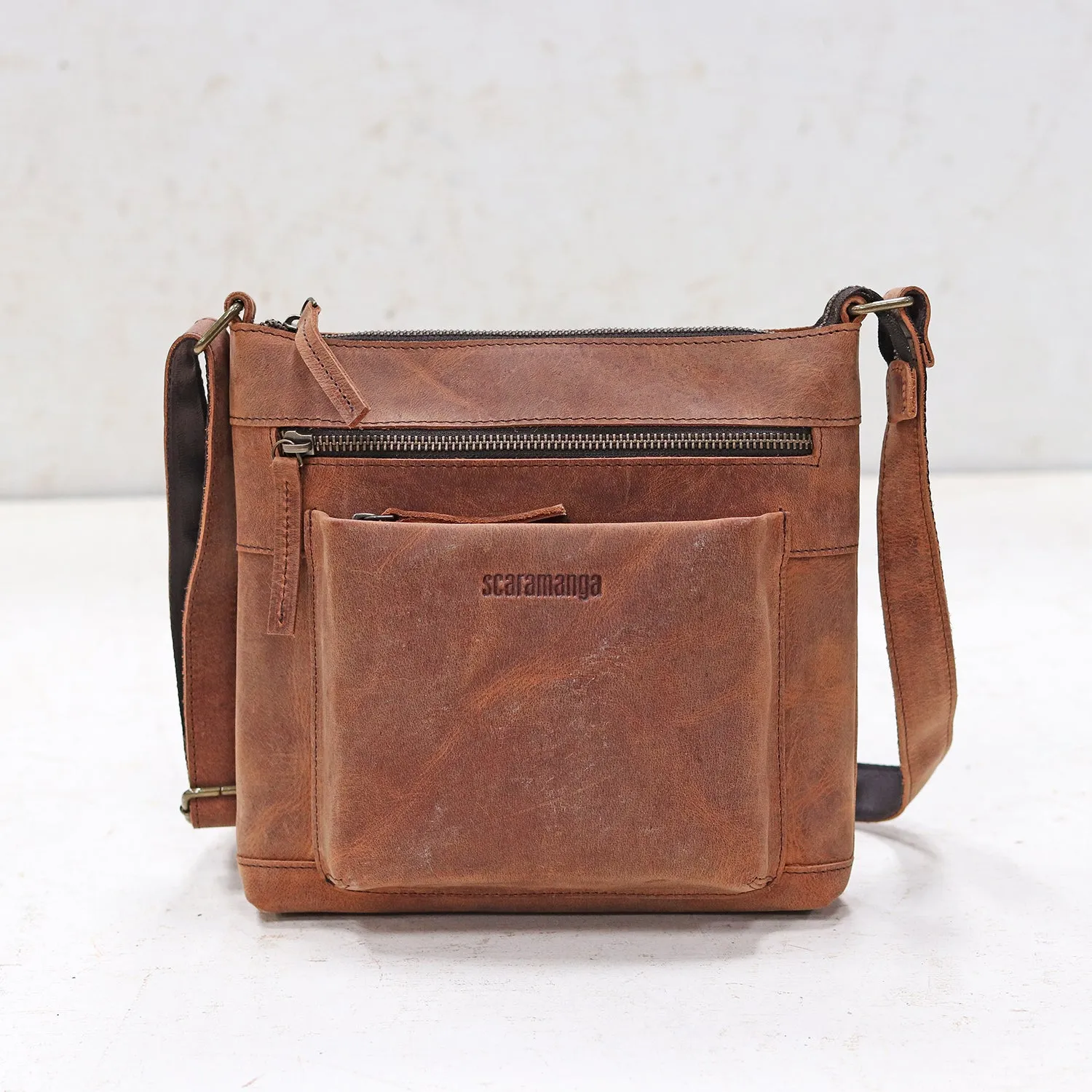 Men's Leather Shoulder Bag