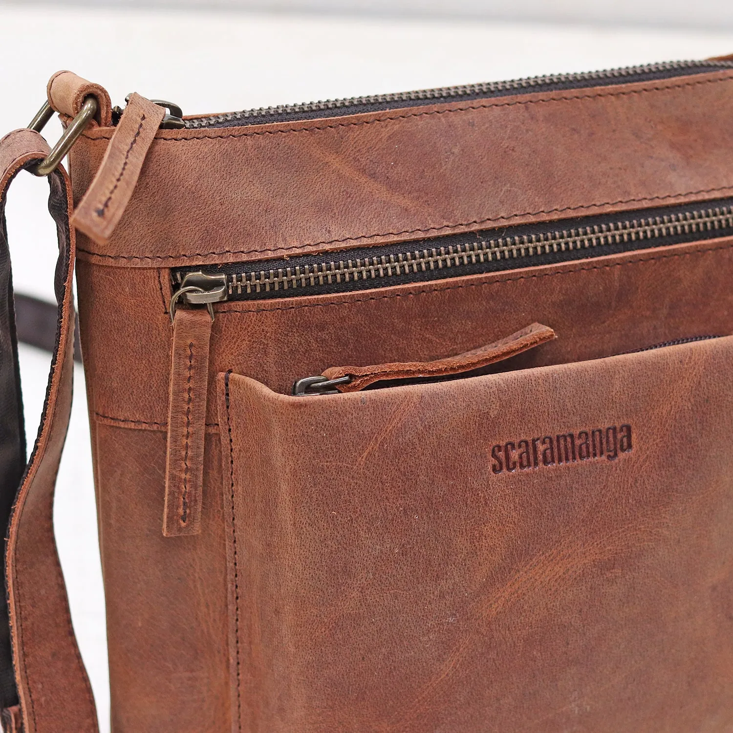 Men's Leather Shoulder Bag