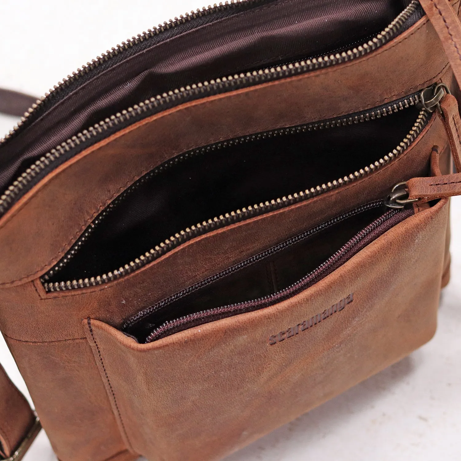 Men's Leather Shoulder Bag