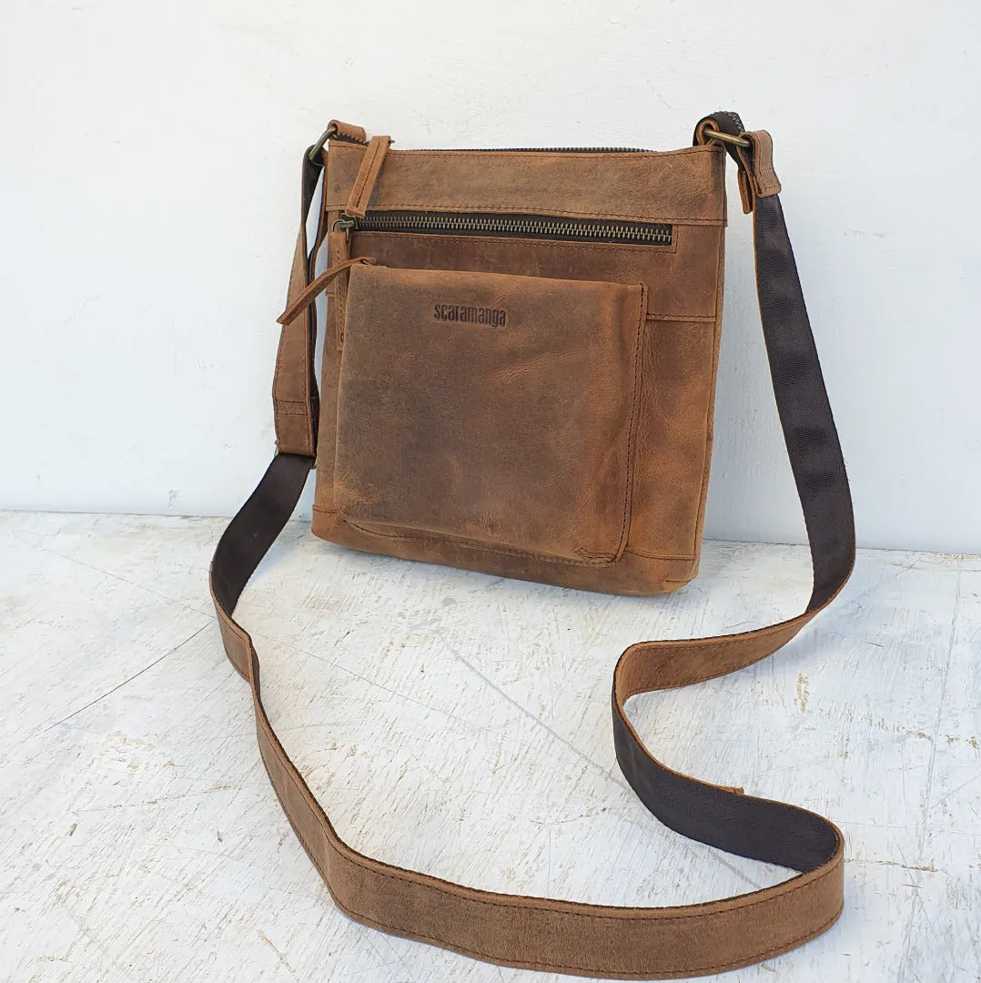 Men's Leather Shoulder Bag