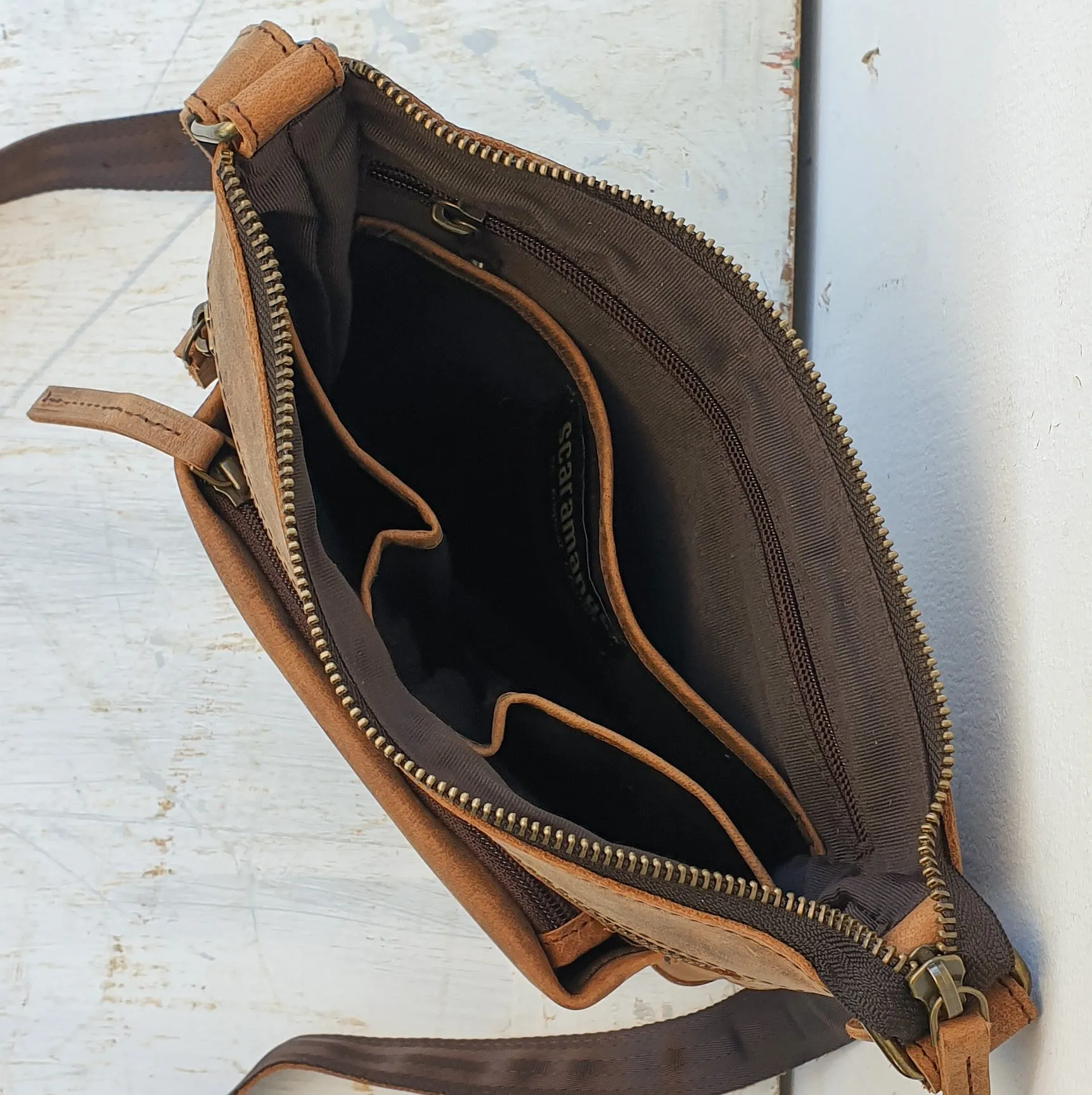 Men's Leather Shoulder Bag