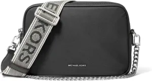 Michael Kors Bryant Medium Double Zip Chain Camera Crossbody, Black