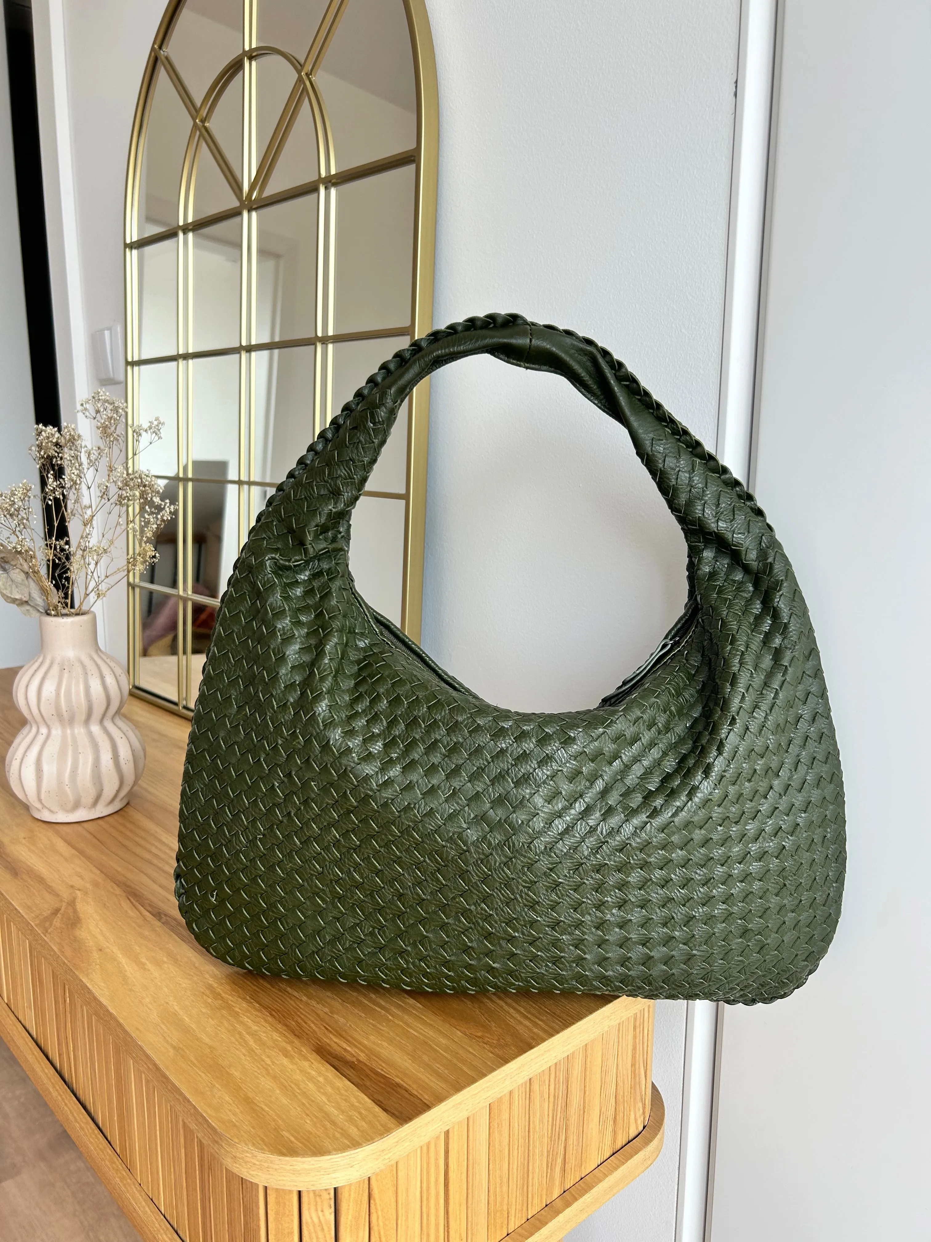 Military Green Everyday Handbag Ideal for Work Best Seller Bag