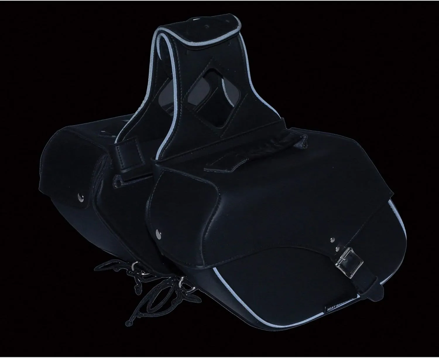 Milwaukee Performance SH66801ZB Medium Zip-Off Single Strap PVC Throw Over Saddle Bag - One Size