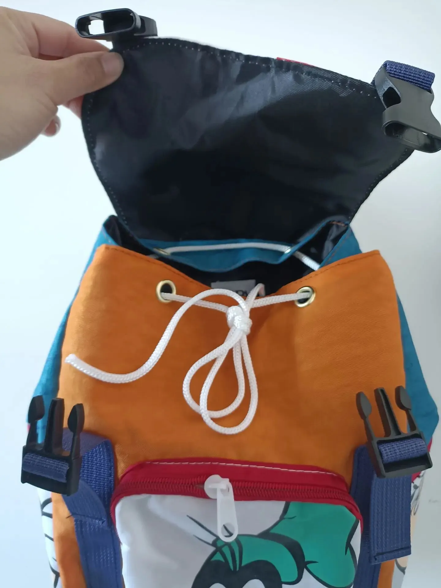 MINISO Disney Children's Backpack Luxury Brand Children's School Bag Cartoon Cute High-quality Fashion Girl Drawstring Backpack