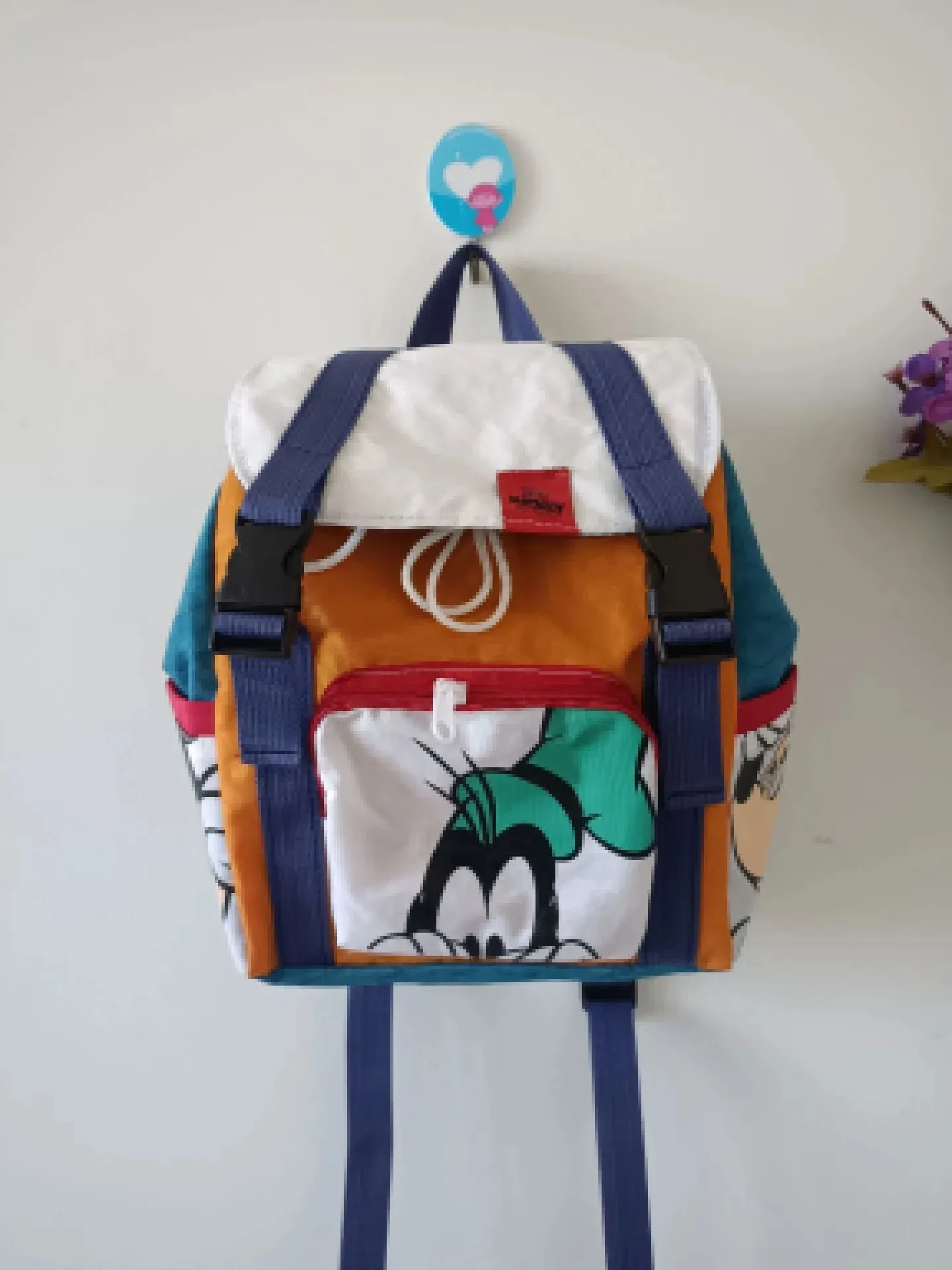 MINISO Disney Children's Backpack Luxury Brand Children's School Bag Cartoon Cute High-quality Fashion Girl Drawstring Backpack