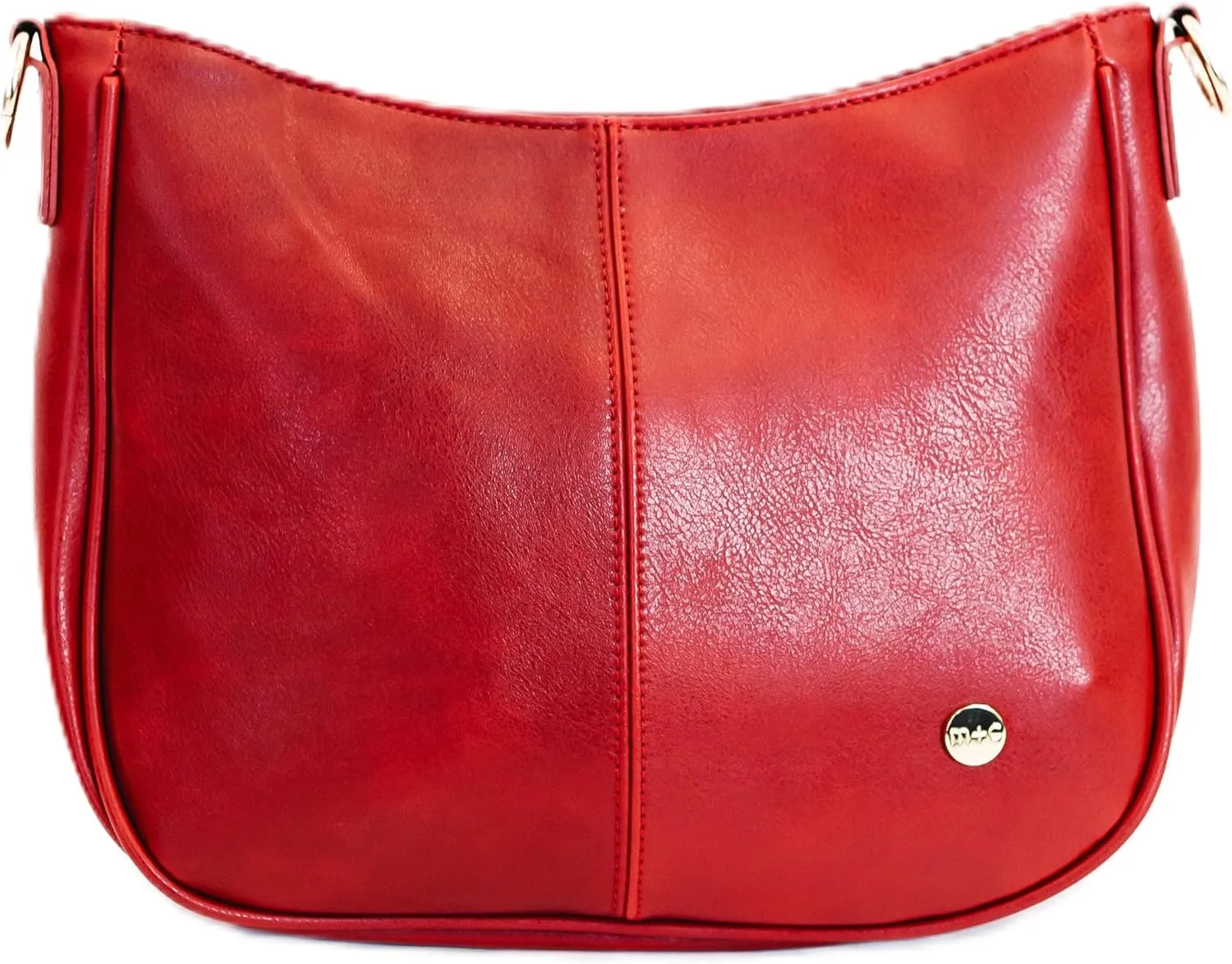 Modern Chic Crossbody Bags for Women - Marissa Saddle Crossbody, Vegan Leather Shoulder or Handbag with Two Adjustable Straps