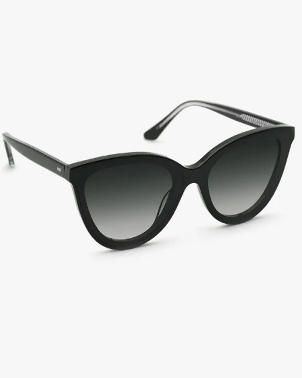 Monroe Sunglasses in Black and Crystal