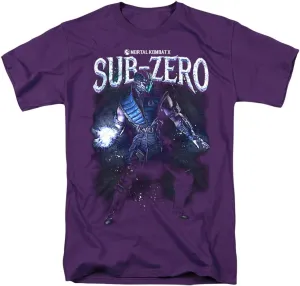 Mortal Kombat X Sub-Zero Unisex Adult T Shirt for Men and Women