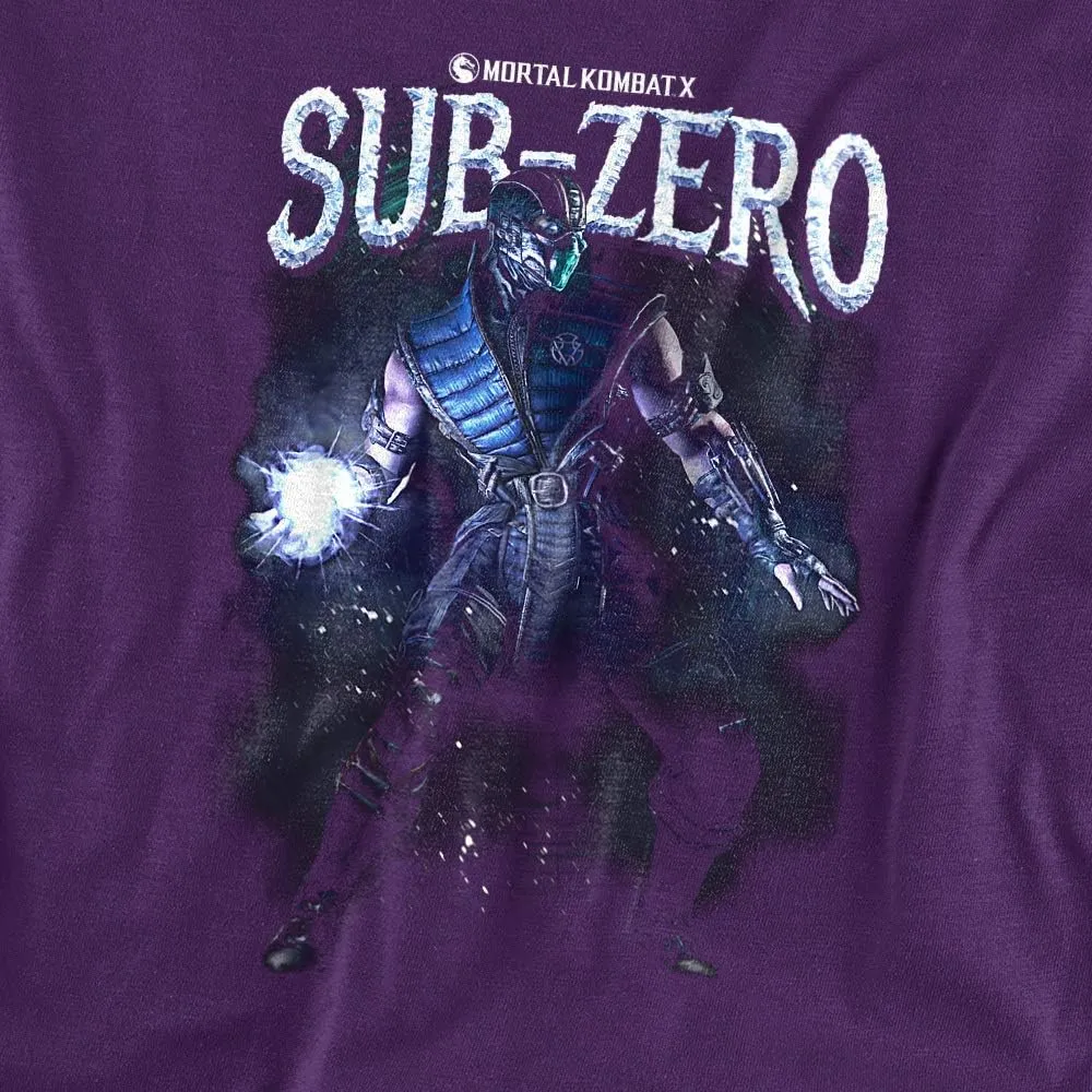 Mortal Kombat X Sub-Zero Unisex Adult T Shirt for Men and Women