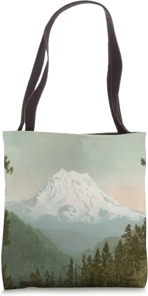 Mount Rainier Illustration (1905) Tote Bag