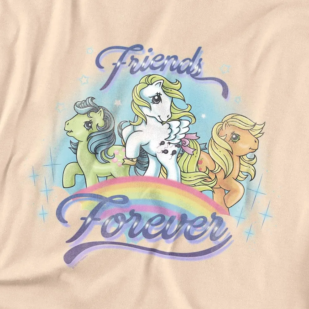 My Little Pony Retro Friends Forever Unisex Adult T Shirt for Men and Women