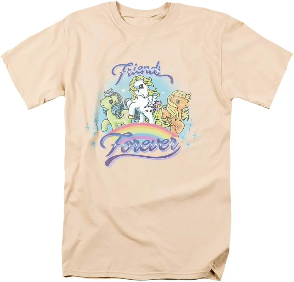 My Little Pony Retro Friends Forever Unisex Adult T Shirt for Men and Women