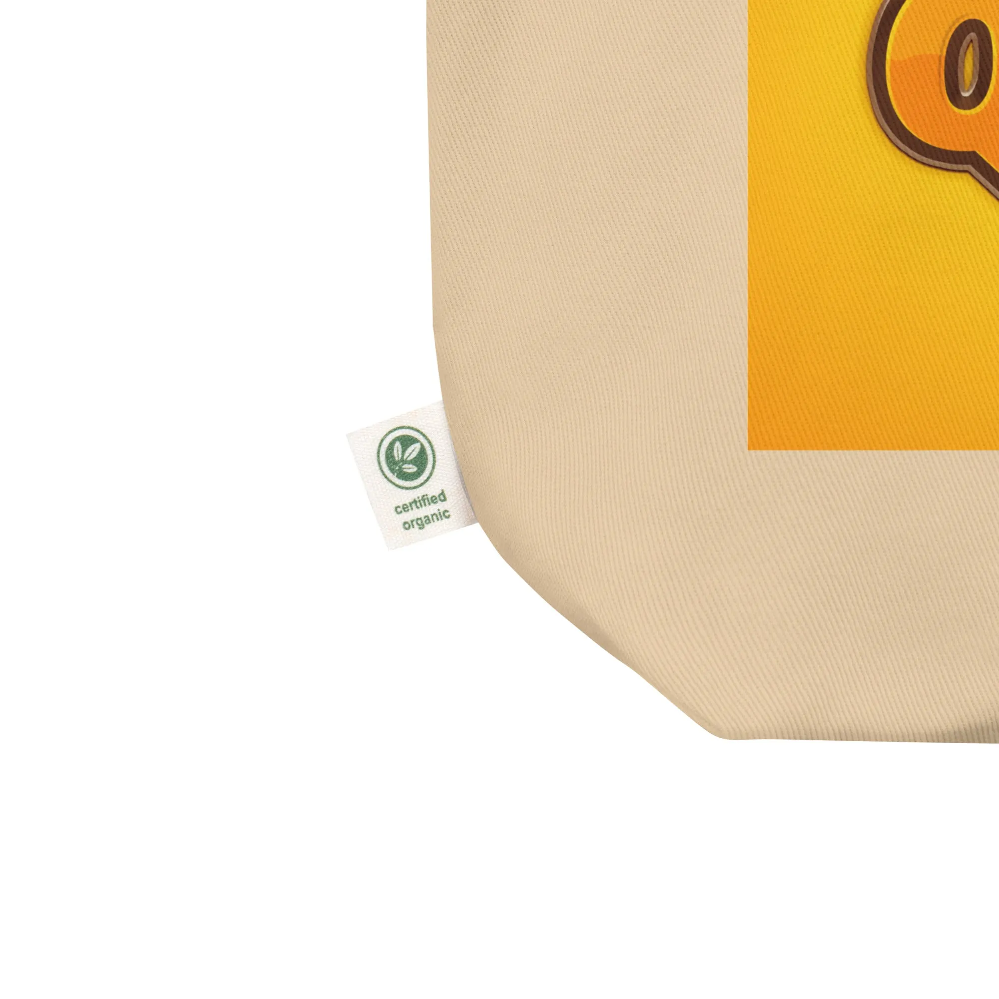 Natural Fiber Tote Bag Green Queen
