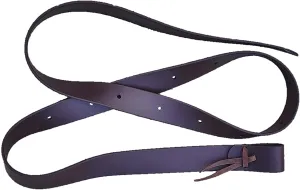 New 6' (72") Brown Bio thane Western Saddle Cinch Tie Strap