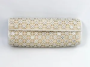 NEW Nancy Gonzalez Mirrored Crocodile Clutch