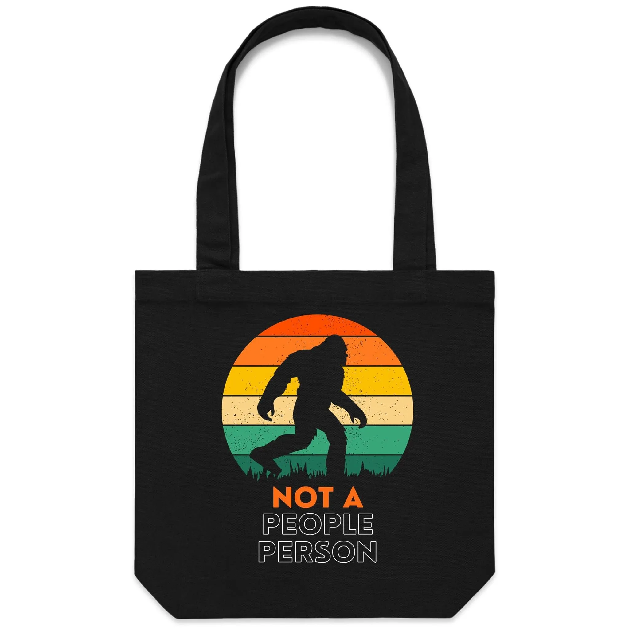 Not A People Person - Canvas Tote Bag
