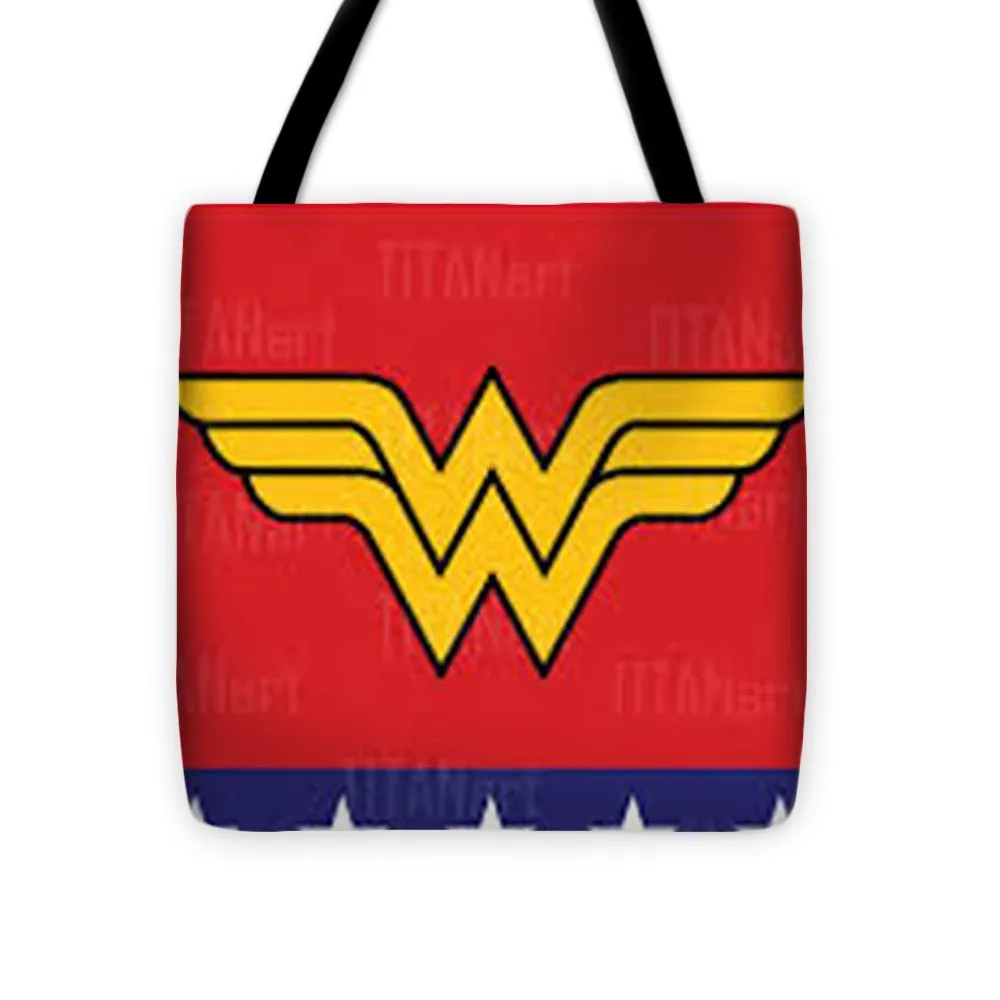 Old School Wonder Woman - Tote Bag