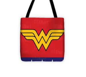 Old School Wonder Woman - Tote Bag