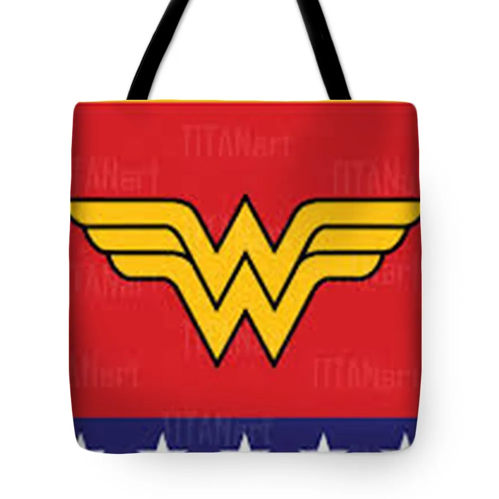 Old School Wonder Woman - Tote Bag