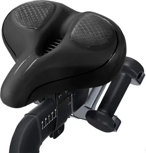 Oversized Bike Seat for Peloton Bike & Bike Plus, Comfort Exercise or Road and Electric Bike Seat Cushion Extra Wide, Bike Saddle Replacement for Women & Men, Accessory for Bikes